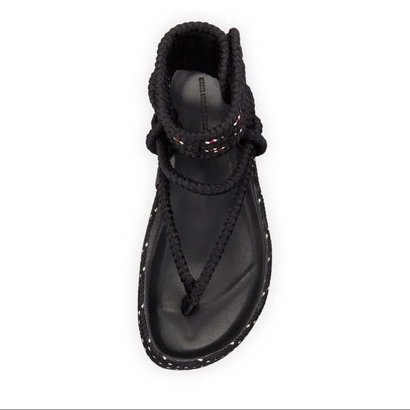NWT ISABEL MARANT Flat Rope Sandals - Picture 4 of 8